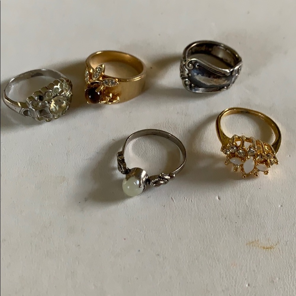 Vintage ring lot- size 6 1/4